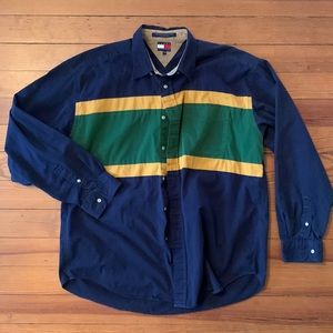 Tommy Hilfiger Mens XL Button Down Shirt
